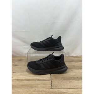 Adidas Running Shoes Cloudfoam Comfort Lightweight Black Sneakers